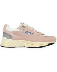 Autry - Hyperway Panelled Lace-Up Sneakers - Lyst