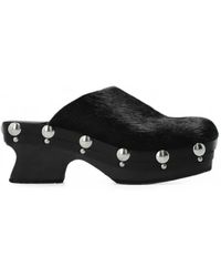 Scholl - Pescura Koa Studded Mules - Lyst