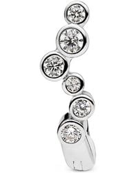 Maria Black - Nova Huggie Crystal-Embellished Single Earring - Lyst