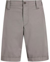 Dolce & Gabbana - Cuffed Topstitched Chino Shorts - Lyst