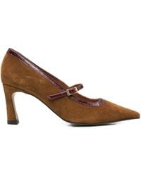 Ángel Alarcón - Pointed-toe Buckle Pumps - Lyst
