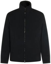 Herno - Faux-Fur Trim High-Neck Jacket - Lyst