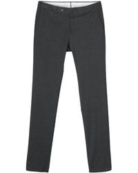 PT Torino - Mid-Rise Tapered Trousers - Lyst