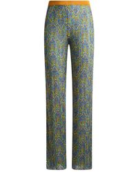Etro - プリント ニットパンツ - Lyst