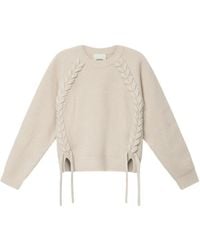 Isabel Marant - Tulliam Braided-Detail Sweater - Lyst