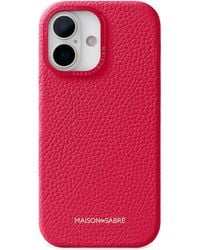 Maison De Sabre - Leather Iphone 17 Case - Lyst