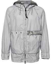 C.P. Company - Cp Company 50 Fili Zipped Goggle Jacket - Lyst