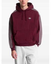 adidas - Sudadera Adicolor Classics Con Capucha Y Logo Bordado - Lyst
