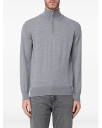Brooksfield - Half-Zip Long-Sleeve Sweater - Lyst