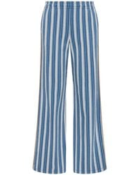 The Upside - Palmas Marnie Striped Wide-Leg Track Pants - Lyst