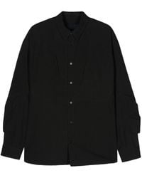 Juun.J - Sleeve-pocket Classic-collar Shirt - Lyst
