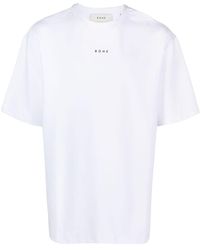 Rohe - Logo-print Cotton-blend T-shirt - Lyst