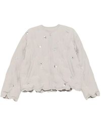 JNBY - Sequin-Embellished Puffer Jacket - Lyst