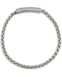 Tateossian - Giza Box Chain Bracelet - Lyst