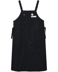Musium Div. - Logo-Patch Midi Dress - Lyst
