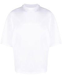 Jil Sander - Short-sleeved Cotton T-shirt - Lyst