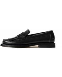 Hereu - Marti Interwoven-Fringe Loafers - Lyst