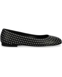 Karl Lagerfeld - Bailarinas con apliques - Lyst