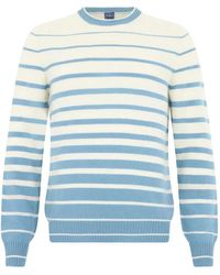 Fedeli - Striped Cashmere Sweater - Lyst