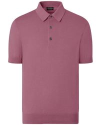 ZEGNA - Premium Cotton Polo Shirt - Lyst