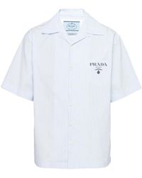 Prada - Gestreept Overhemd - Lyst