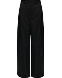 MM6 by Maison Margiela - Satin Palazzo Pants - Lyst