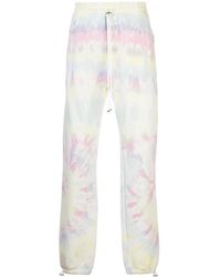 Amiri - Drawstring Tie-Dye Print Joggers - Lyst