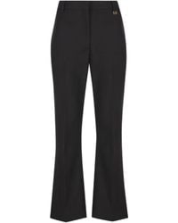 Burberry - Flared Trousers - Lyst