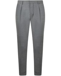 Moorer - Slim-Fit Pleated Trousers - Lyst