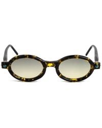 Kuboraum - P6 Oval-Frame Sunglasses - Lyst