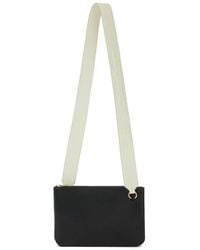 Jil Sander - Link Lg Logo-Strap Leather Crossbody Bag - Lyst