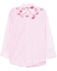 Joshua Sanders - Kiss Me シャツ - Lyst