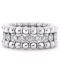 Pragnell - 18Kt Witgouden Ring - Lyst