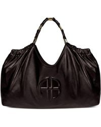 Anine Bing - Medium Kate Embossed-Logo Drawstring Tote Bag - Lyst