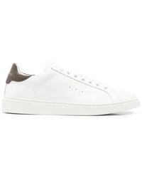 Manuel Ritz - Leather Panel Sneakers - Lyst