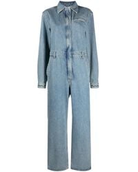 Loulou de Saison - Panay Denim Jumpsuit - Lyst