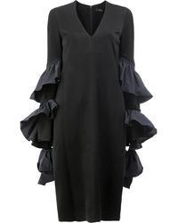 Ellery - Ruffle Panel Dress - Lyst