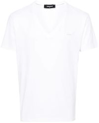 DSquared² - Cool V-Neck T-Shirt - Lyst