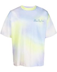 BLUE SKY INN - Tie Dye Logo Print T-Shirt - Lyst