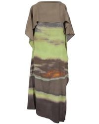 Christian Wijnants - Robe-Caftan Durango À Imprimé Abstrait - Lyst