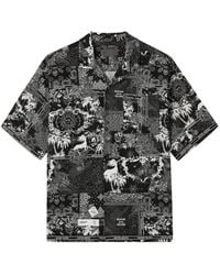 Musium Div. - Chemise À Imprimé Graphique - Lyst