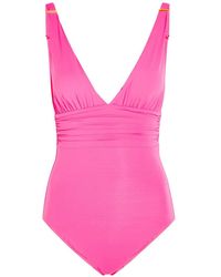 Melissa Odabash - Panarea Ruched Swimsuit - Lyst