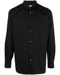 Comme des Garçons - Button-up Cotton Shirt - Lyst
