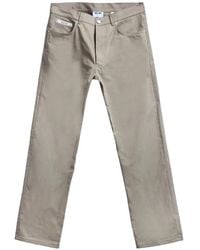 Moschino - Five-Pocket-Jeans Mit Logo-Patch - Lyst