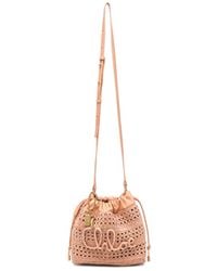Chloé - Summer Banana Logo-Embroidered Woven Mini Bag - Lyst