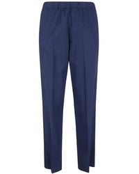 Kiltie - Elasticated-Waist Pressed-Crease Trousers - Lyst