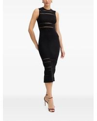 Twinset - Crew-Neck Midi Dress - Lyst