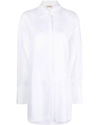 Blanca Vita - Robe-chemise à coupe oversize - Lyst