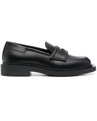 3Juin - Tonal Leather Loafers - Lyst