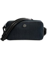 Moncler - Carlo Denim Cross-Body Bag - Lyst